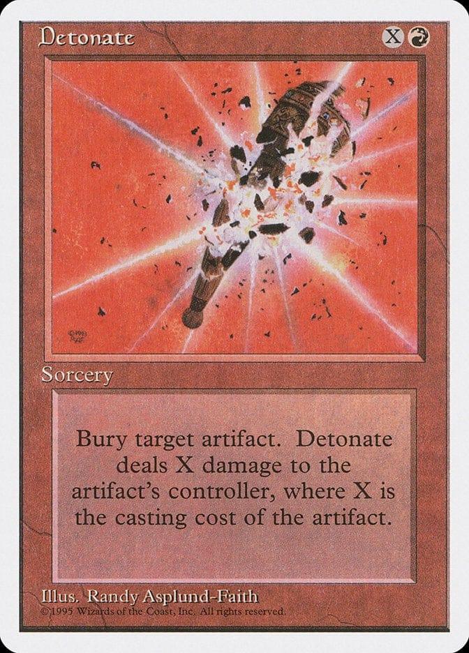 Magic: The Gathering MTG Single Detonate [Fourth Edition]