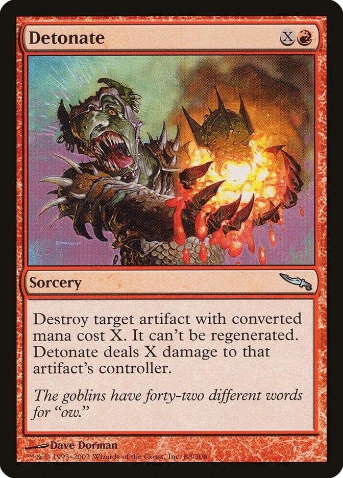 Magic: The Gathering MTG Single Detonate [Mirrodin]