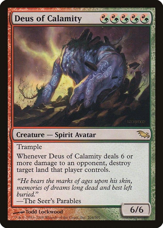 Magic: The Gathering MTG Single Deus of Calamity [Shadowmoor]