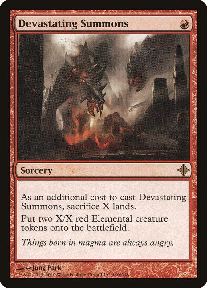 Magic: The Gathering MTG Single Devastating Summons [Rise of the Eldrazi]