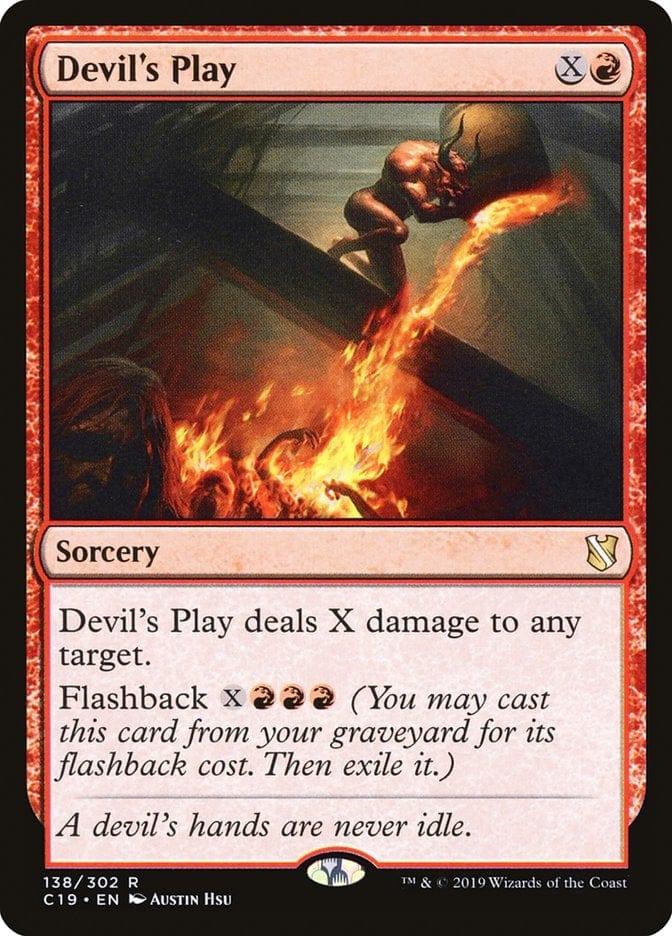 Magic: The Gathering MTG Single Devil's Play [Commander 2019]