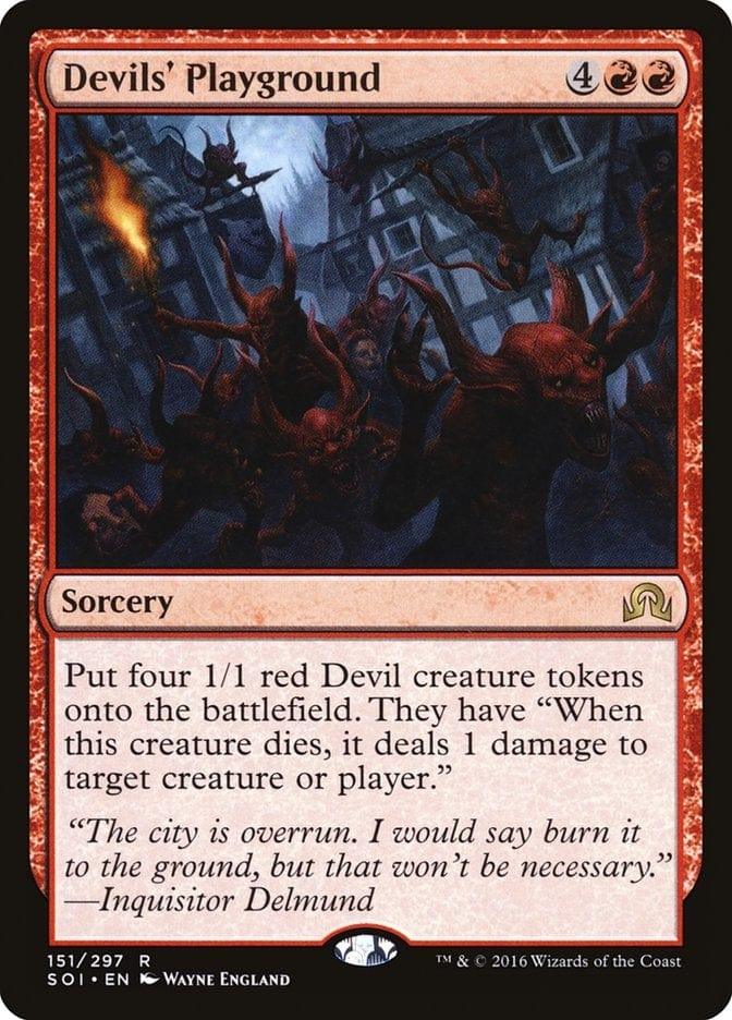 Magic: The Gathering MTG Single Devils' Playground [Shadows over Innistrad]