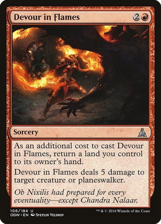 Magic: The Gathering MTG Single Devour in Flames [Oath of the Gatewatch]