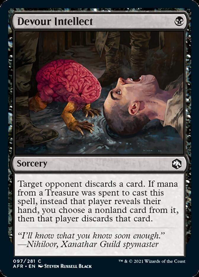 Magic: The Gathering MTG Single Devour Intellect [Dungeons & Dragons: Adventures in the Forgotten Realms]