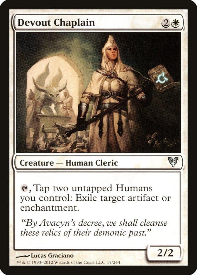 Magic: The Gathering MTG Single Devout Chaplain [Avacyn Restored]