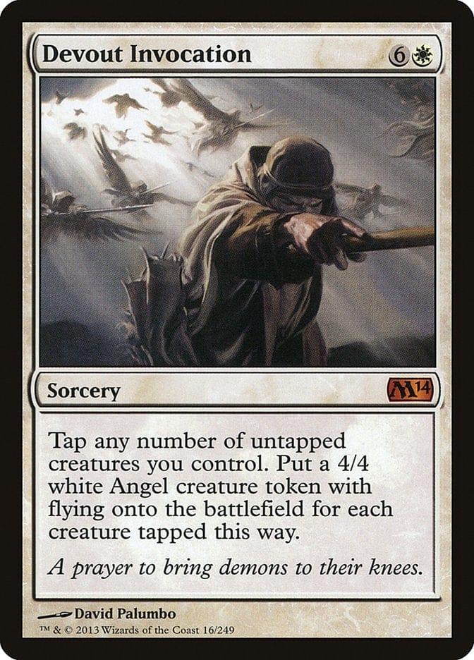 Magic: The Gathering MTG Single Devout Invocation [Magic 2014]