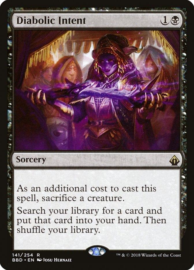 Magic: The Gathering MTG Single Diabolic Intent [Battlebond]
