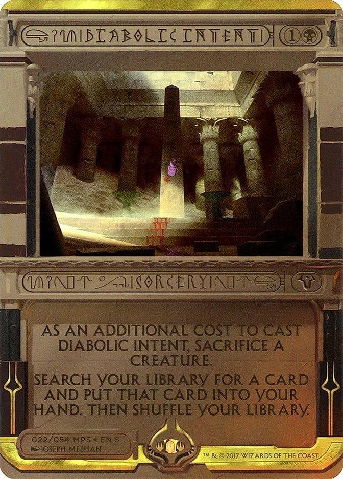 Magic: The Gathering MTG Single Diabolic Intent (Invocation) [Amonkhet Invocations]