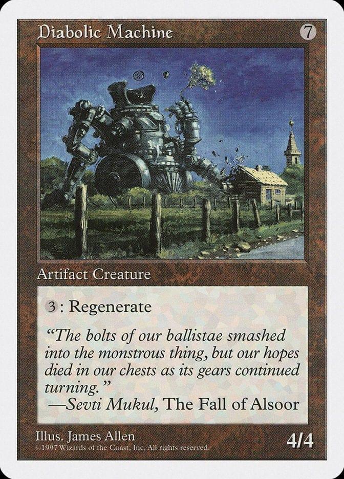 Magic: The Gathering MTG Single Diabolic Machine [Fifth Edition]