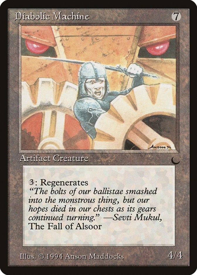 Magic: The Gathering MTG Single Diabolic Machine [The Dark]
