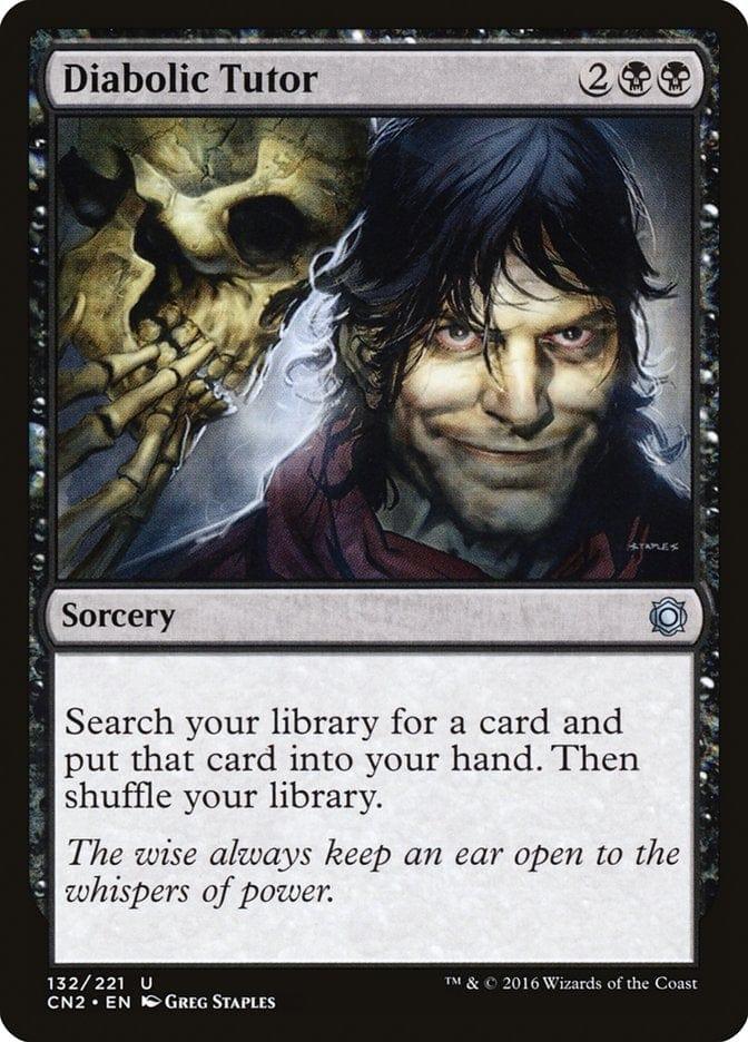 Magic: The Gathering MTG Single Diabolic Tutor [Conspiracy: Take the Crown]