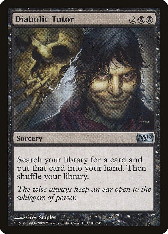 Magic: The Gathering MTG Single Diabolic Tutor [Magic 2010]