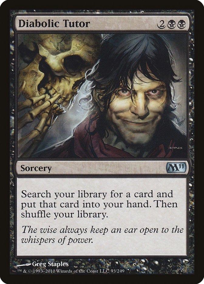 Magic: The Gathering MTG Single Diabolic Tutor [Magic 2011]