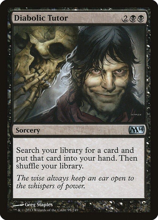 Magic: The Gathering MTG Single Diabolic Tutor [Magic 2014]