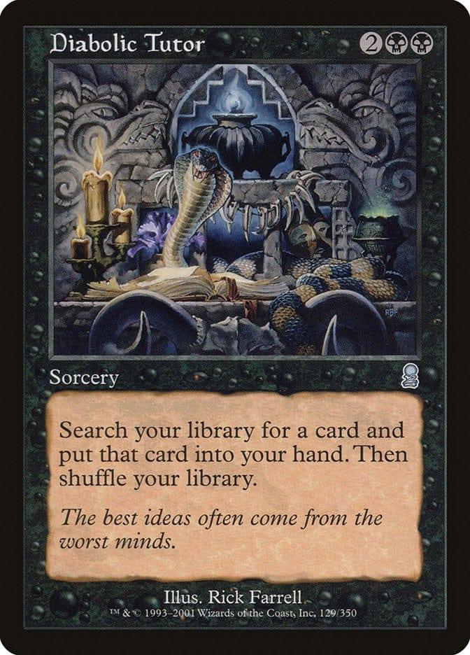 Magic: The Gathering MTG Single Diabolic Tutor [Odyssey]