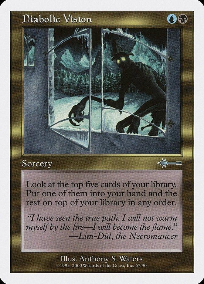 Magic: The Gathering MTG Single Diabolic Vision [Beatdown Box Set]