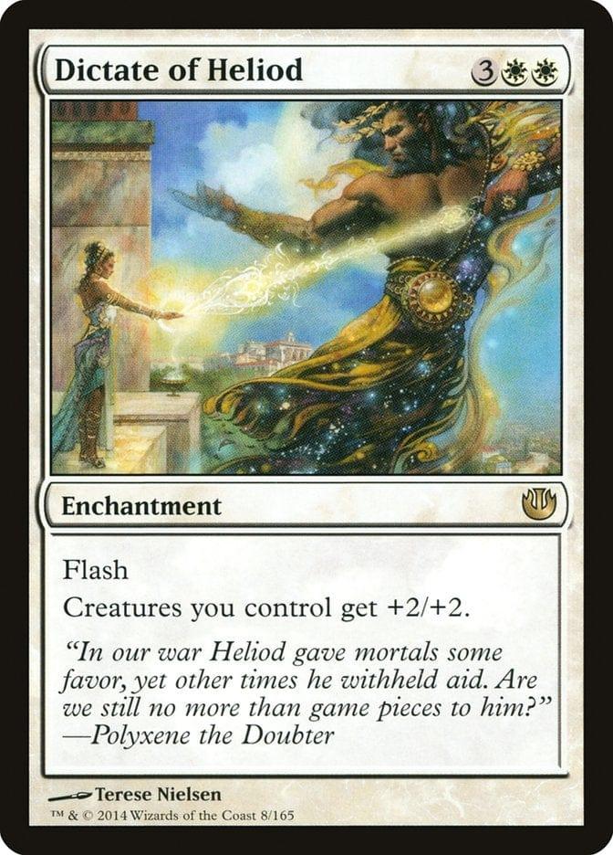 Magic: The Gathering MTG Single Dictate of Heliod [Journey into Nyx]
