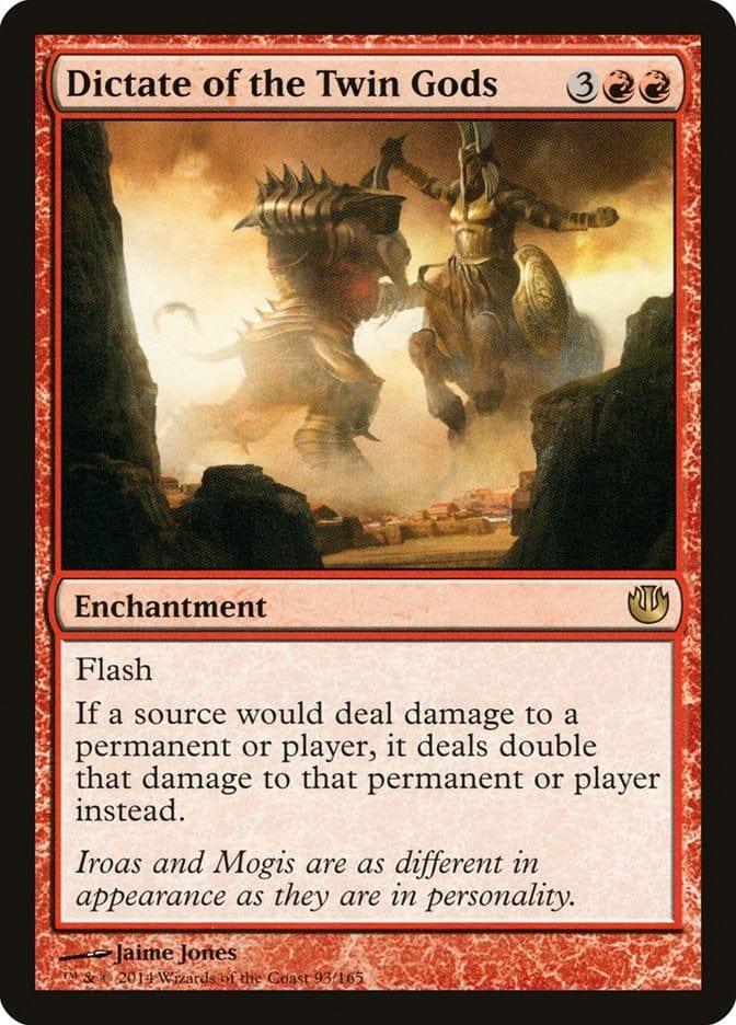 Magic: The Gathering MTG Single Dictate of the Twin Gods [Journey into Nyx]
