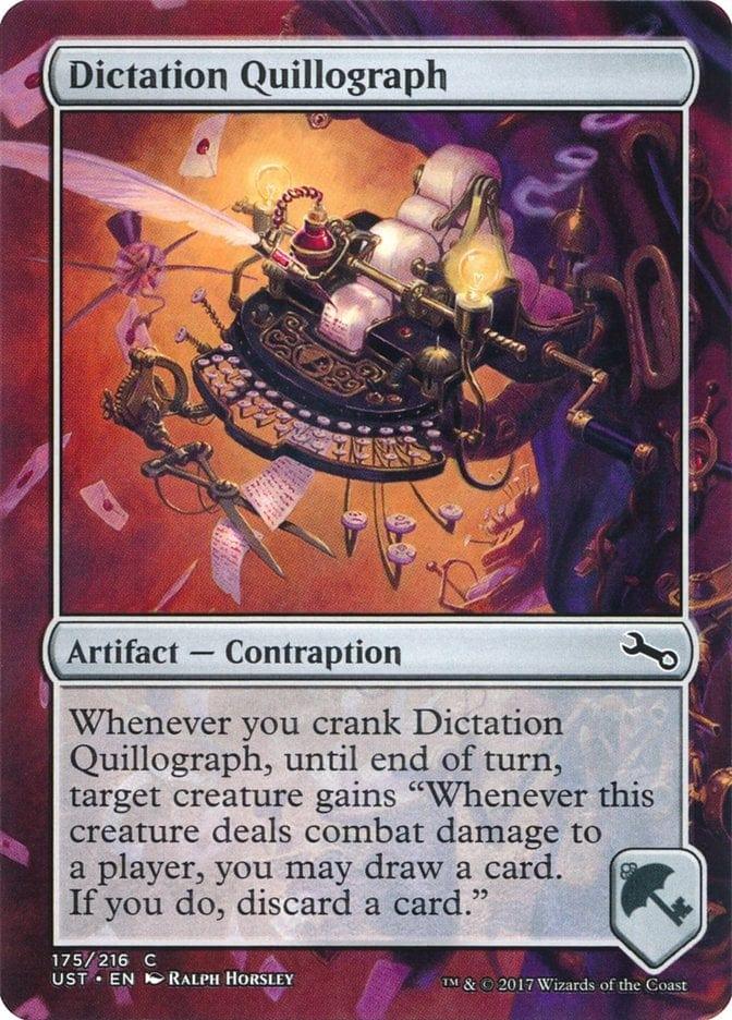 Magic: The Gathering MTG Single Dictation Quillograph [Unstable]