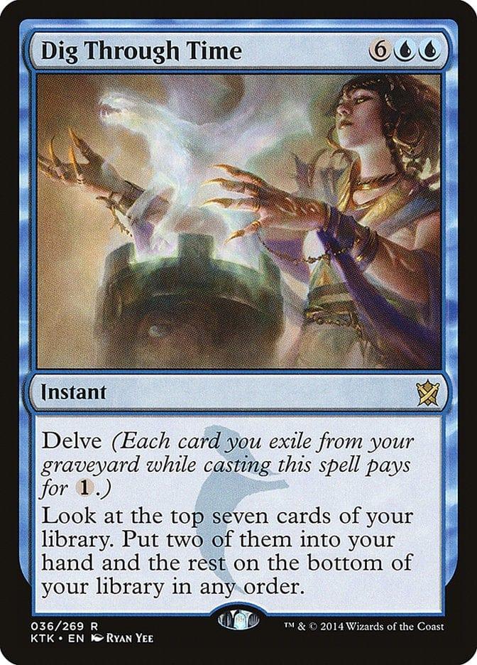 Magic: The Gathering MTG Single Dig Through Time [Khans of Tarkir]