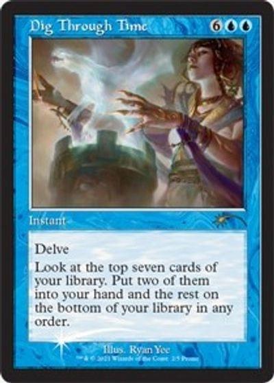 Magic: The Gathering MTG Single Dig Through Time [Love Your LGS Promos]