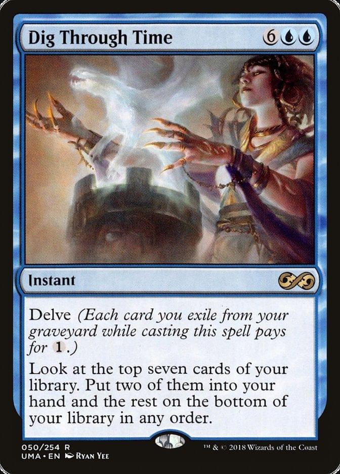 Magic: The Gathering MTG Single Dig Through Time [Ultimate Masters]