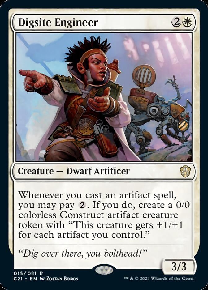 Magic: The Gathering MTG Single Digsite Engineer [Commander 2021]