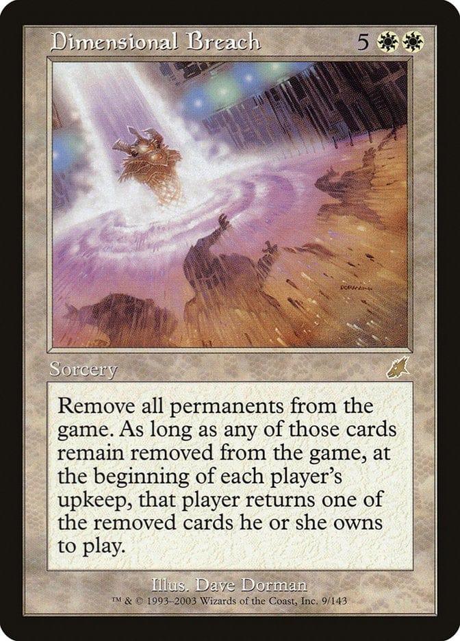 Magic: The Gathering MTG Single Dimensional Breach [Scourge]