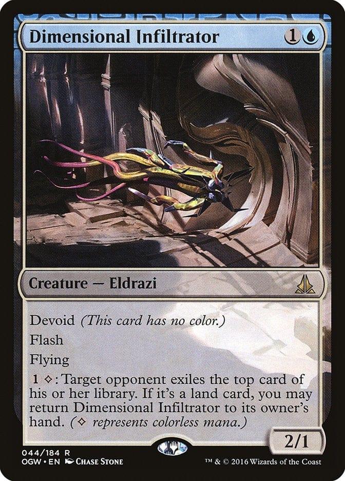 Magic: The Gathering MTG Single Dimensional Infiltrator [Oath of the Gatewatch]