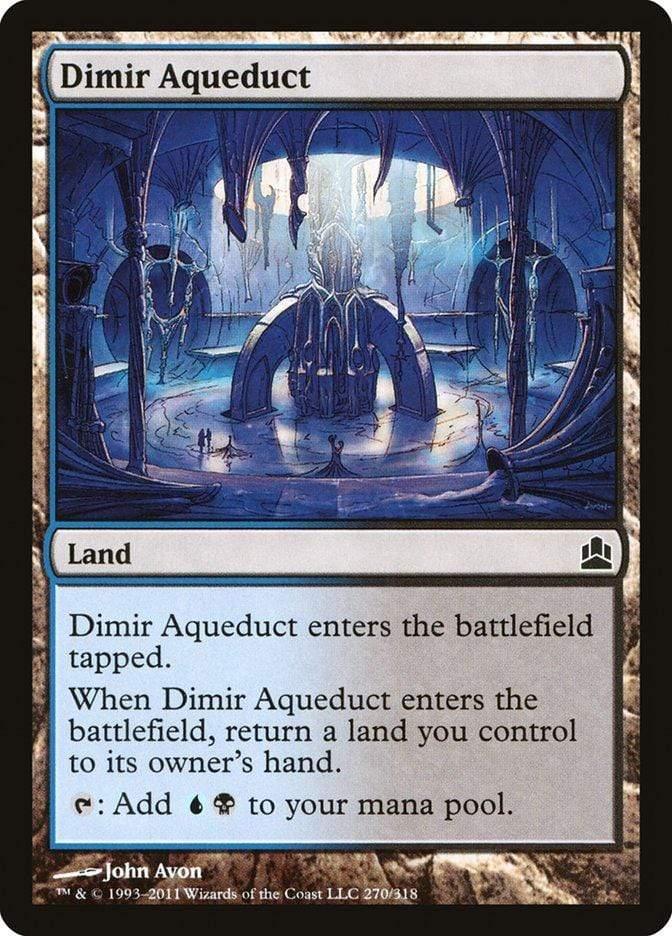 Magic: The Gathering MTG Single Dimir Aqueduct [Commander 2011]