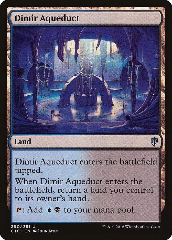 Magic: The Gathering MTG Single Dimir Aqueduct [Commander 2016]