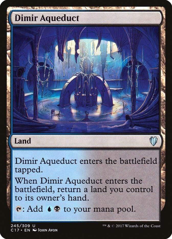 Magic: The Gathering MTG Single Dimir Aqueduct [Commander 2017]
