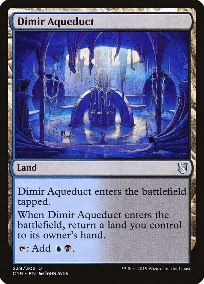 Magic: The Gathering MTG Single Dimir Aqueduct [Commander 2019]