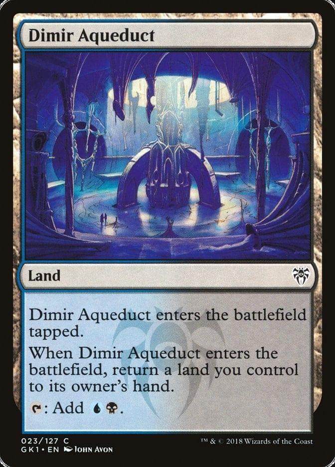 Magic: The Gathering MTG Single Dimir Aqueduct [Guilds of Ravnica Guild Kit]