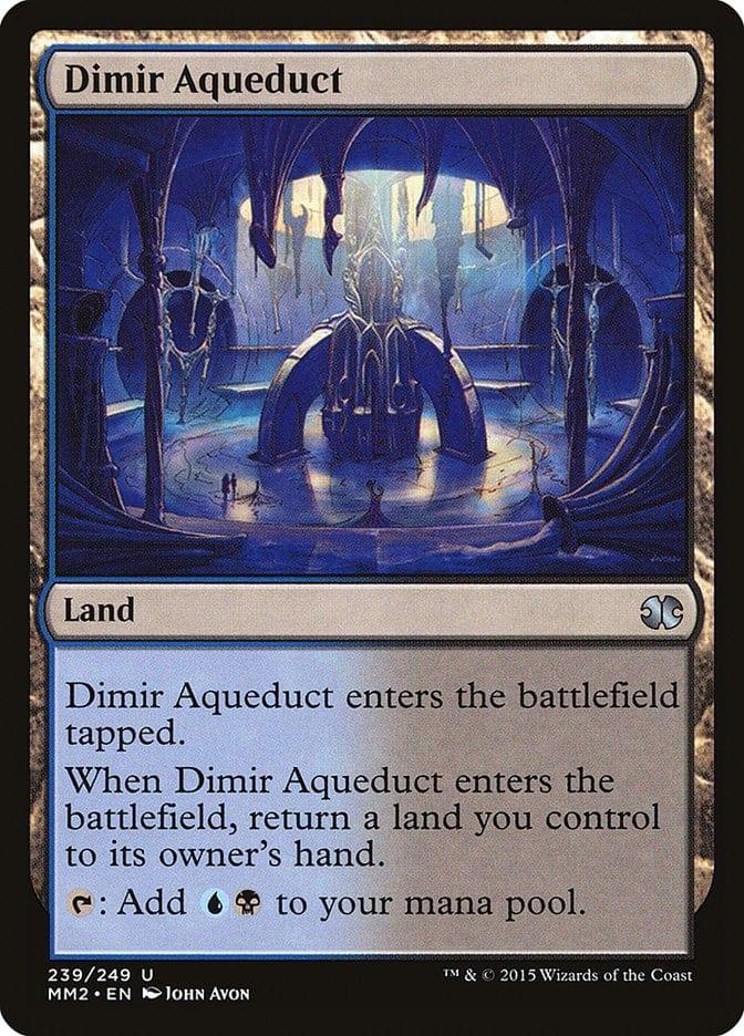 Magic: The Gathering MTG Single Dimir Aqueduct [Modern Masters 2015]