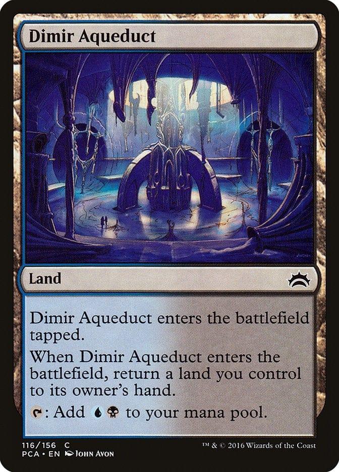 Magic: The Gathering MTG Single Dimir Aqueduct [Planechase Anthology]