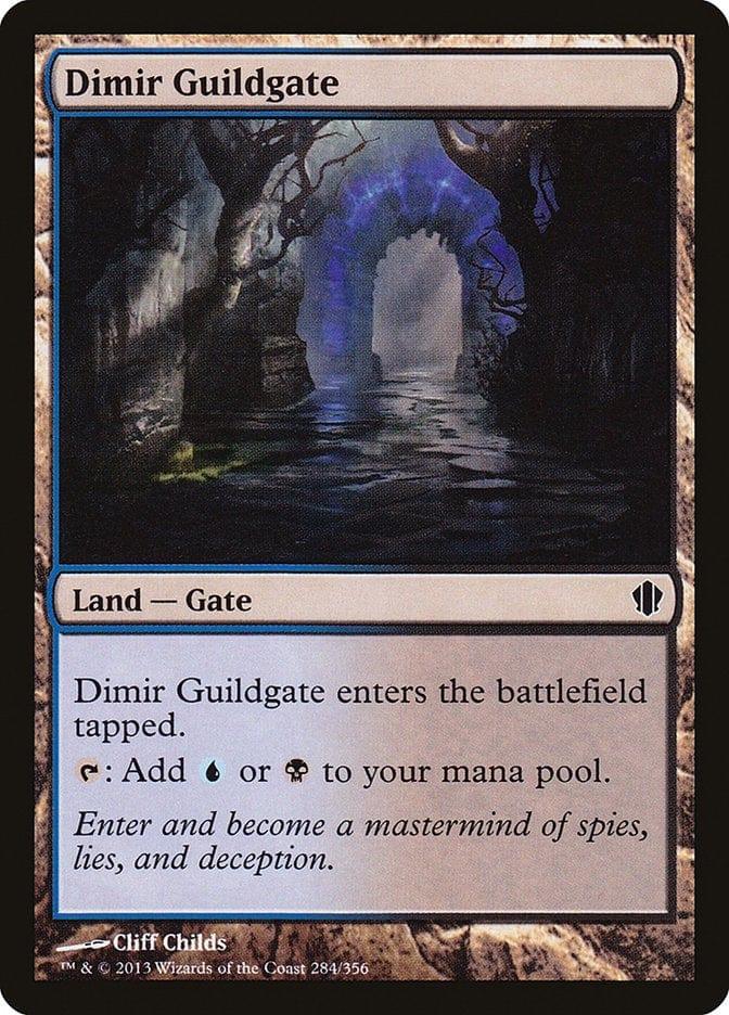 Magic: The Gathering MTG Single Dimir Guildgate [Commander 2013]