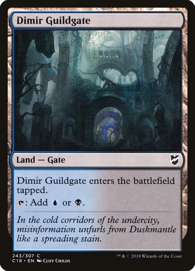 Magic: The Gathering MTG Single Dimir Guildgate [Commander 2018]