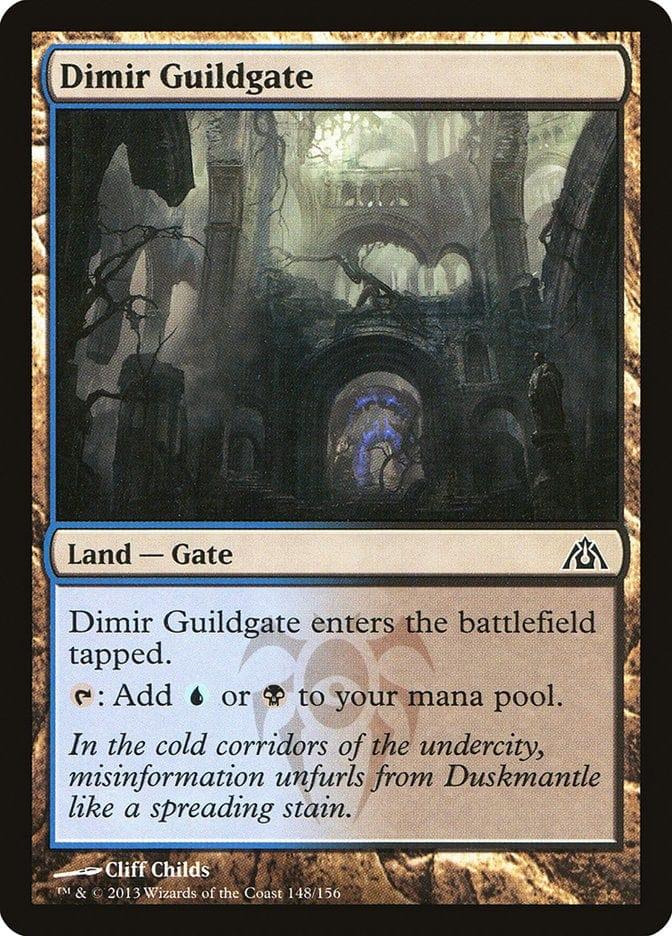 Magic: The Gathering MTG Single Dimir Guildgate [Dragon's Maze]