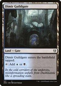 Magic: The Gathering MTG Single Dimir Guildgate [Zendikar Rising Commander]