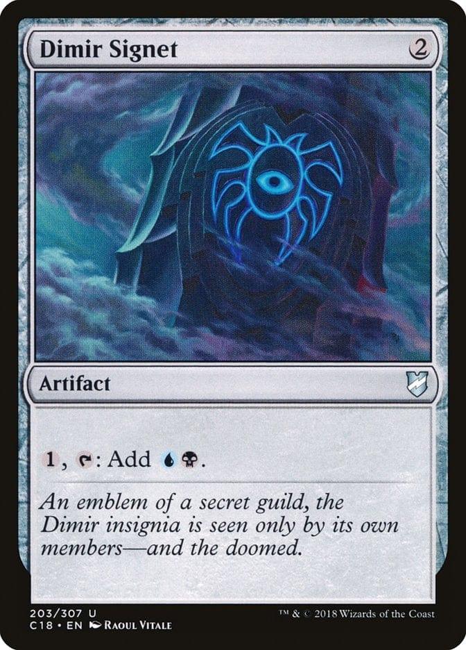 Magic: The Gathering MTG Single Dimir Signet [Commander 2018]