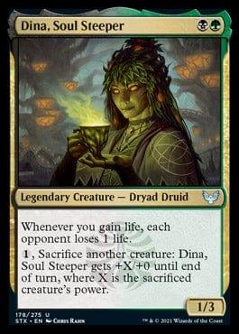 Magic: The Gathering MTG Single Dina, Soul Steeper [Strixhaven: School of Mages]