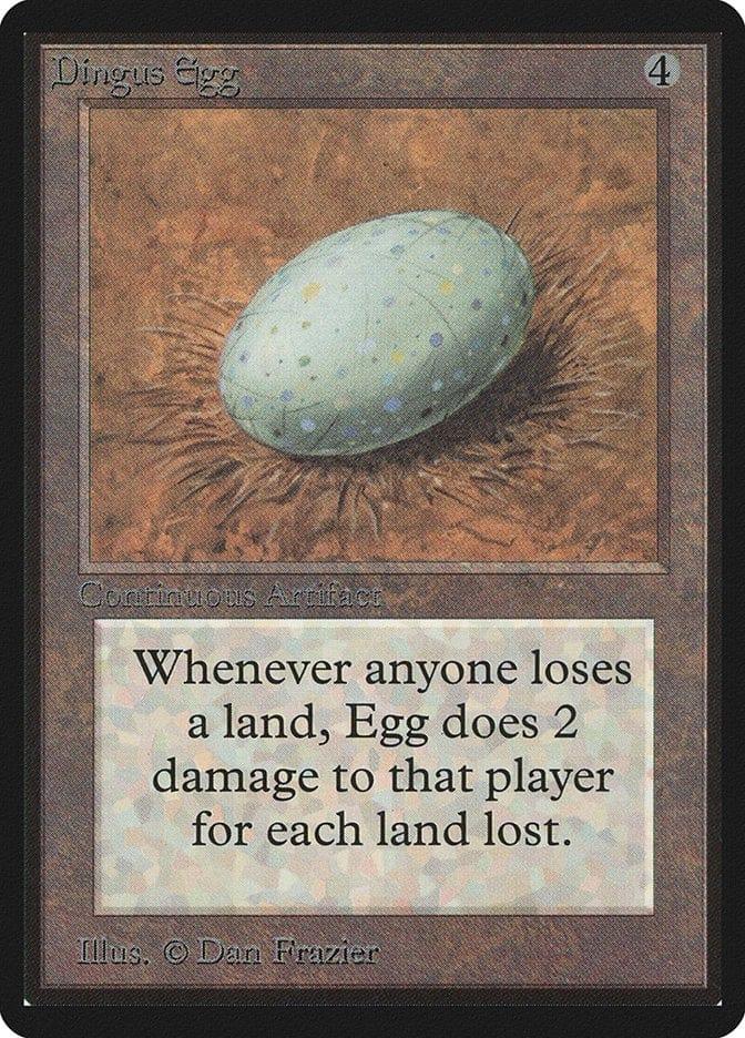 Magic: The Gathering MTG Single Dingus Egg [Limited Edition Beta]