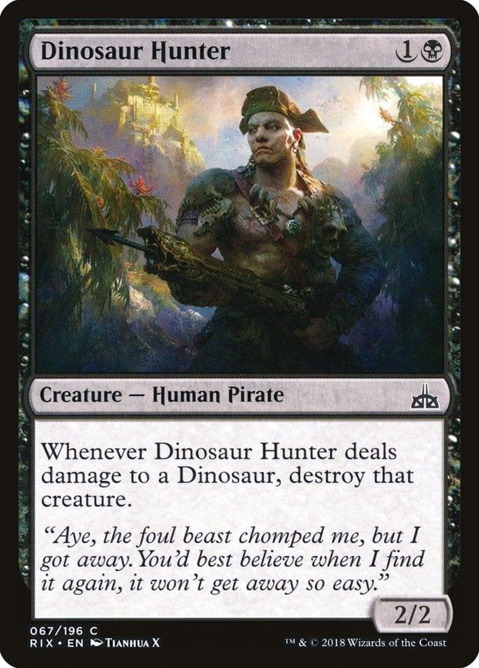 Magic: The Gathering MTG Single Dinosaur Hunter [Rivals of Ixalan]