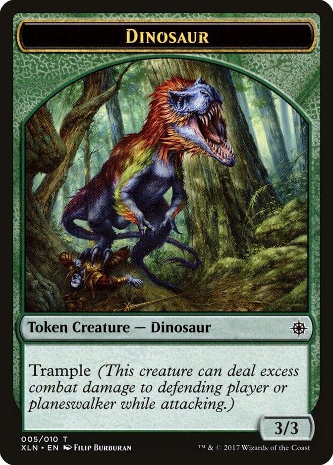 Magic: The Gathering MTG Single Dinosaur [Ixalan Tokens]