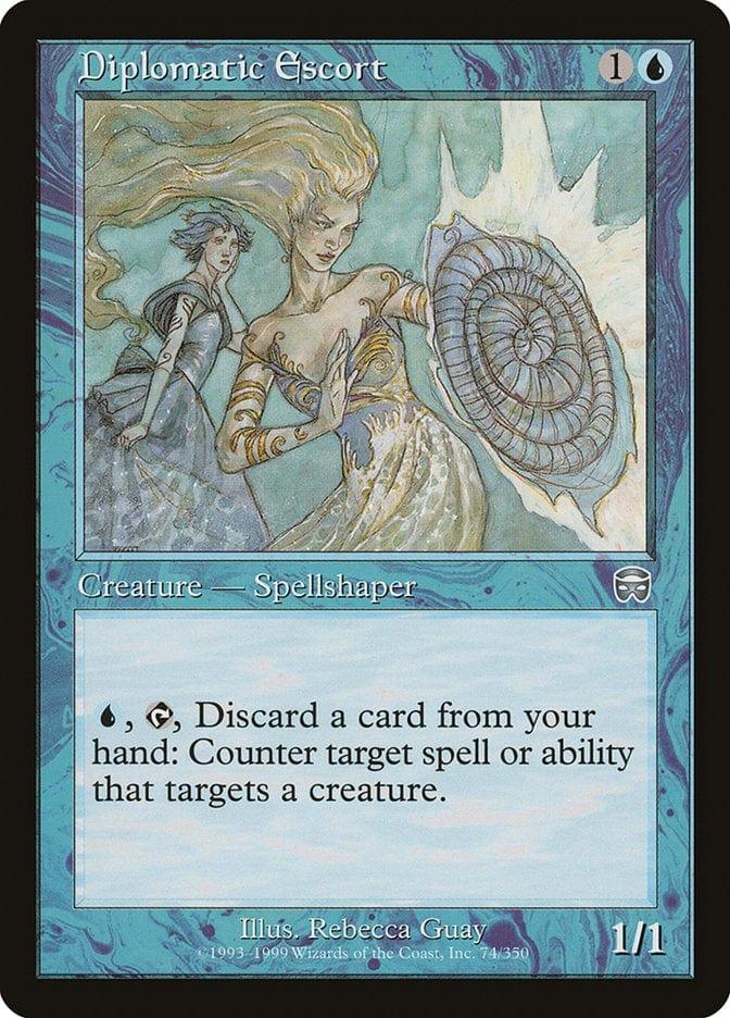 Magic: The Gathering MTG Single Diplomatic Escort [Mercadian Masques]