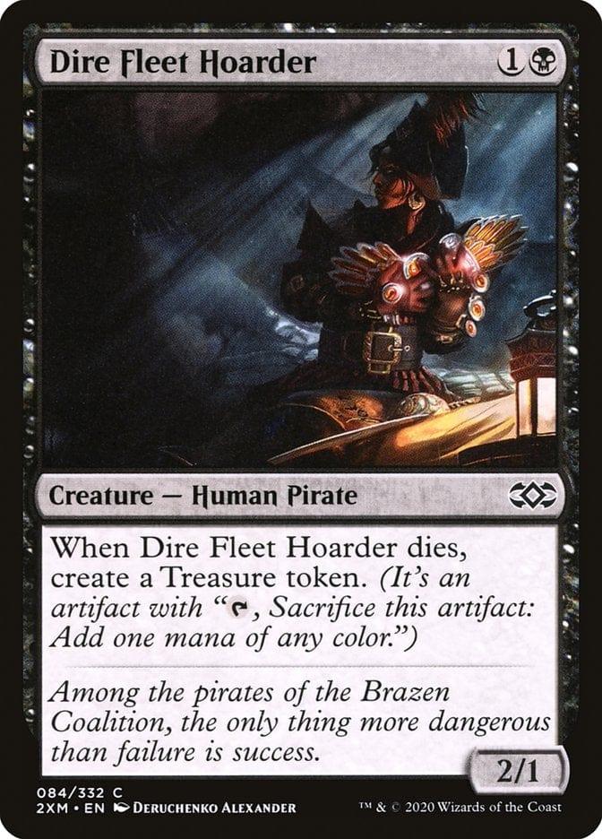 Magic: The Gathering MTG Single Dire Fleet Hoarder [Double Masters]