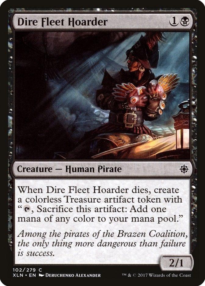 Magic: The Gathering MTG Single Dire Fleet Hoarder [Ixalan]