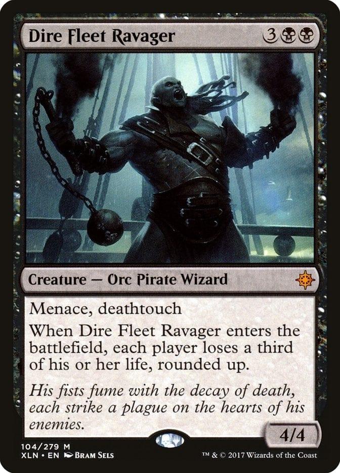 Magic: The Gathering MTG Single Dire Fleet Ravager [Ixalan]