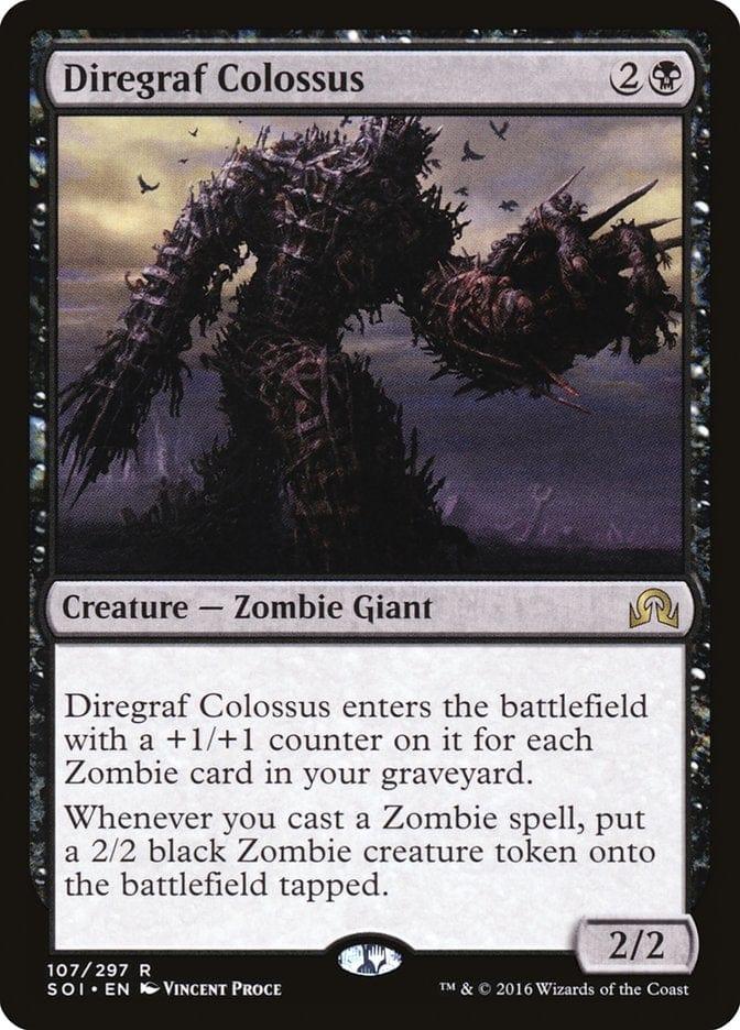 Magic: The Gathering MTG Single Diregraf Colossus [Shadows over Innistrad]